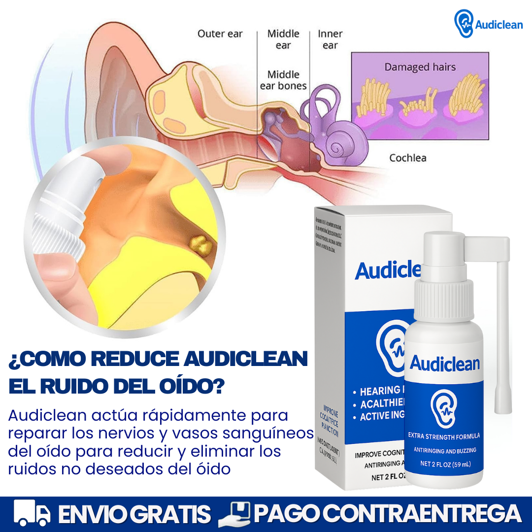 TINNIDROP SPRAY LIMPIADOR DE OIDO